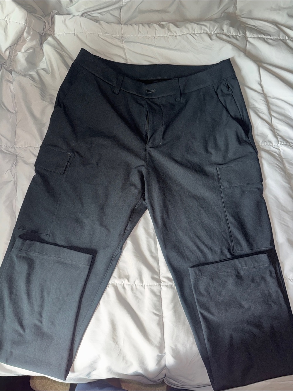 Lululemon Men's Black Cargo Pants
